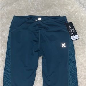 Active wear blue leggings